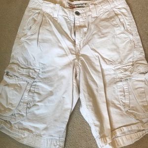 American Eagle Longboard White Shorts Size 32